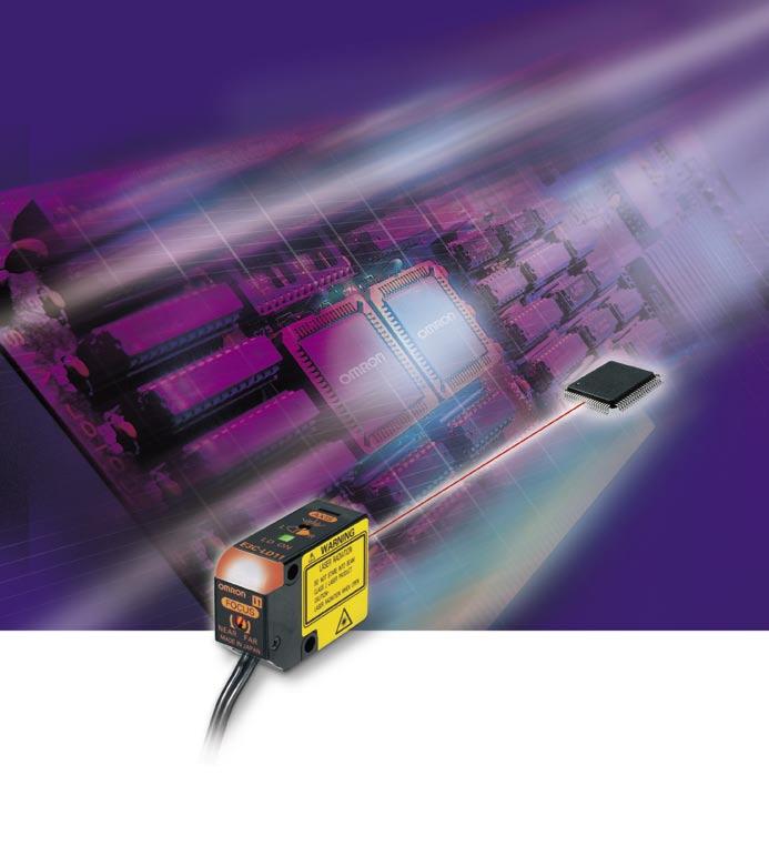 funktion även på långa avstånd. Dessutom finns E3C-LDA med flera olika typer av laserstråle punkt, linje, area och retroreflektiv vilket täcker en mångfald tillämpningar!