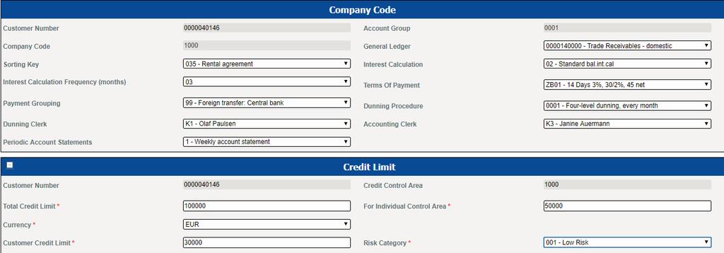 SD New Customer - Verify and change