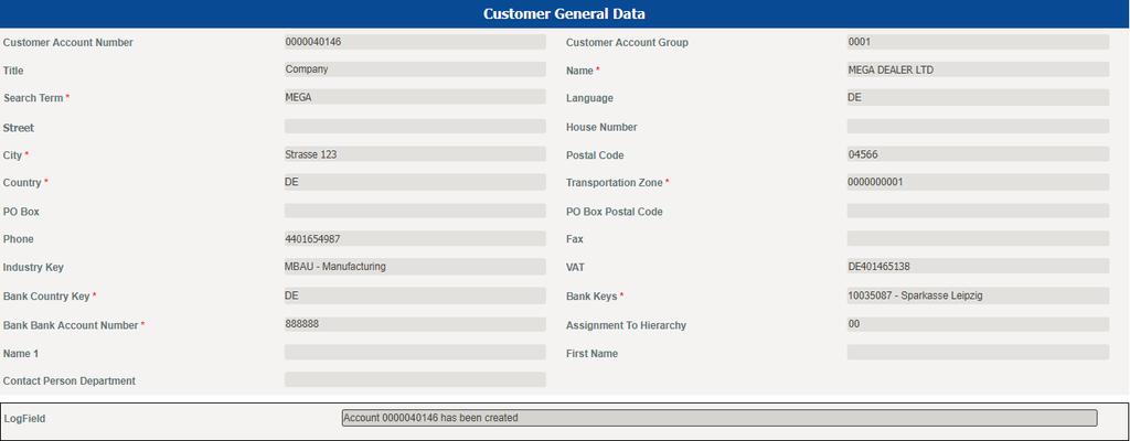 SD New Customer