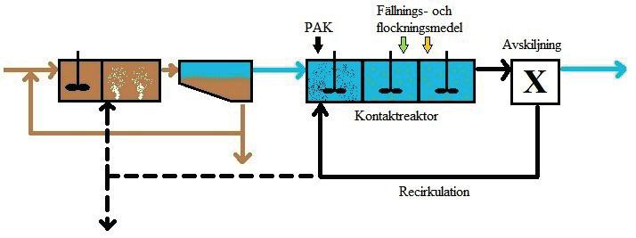 renade vattnet. Det är ännu inte studerat vilka effekter utsläpp av PAK från reningsverk har på vattenmiljön (Abegglen och Siegrist, 2012).