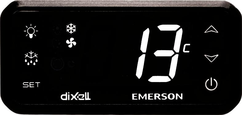 Ändring av temperatur I fabriken har temperaturen justerats ll +13 C. Den inställda temperaturen fås fram genom a trycka på knappen för en stund.