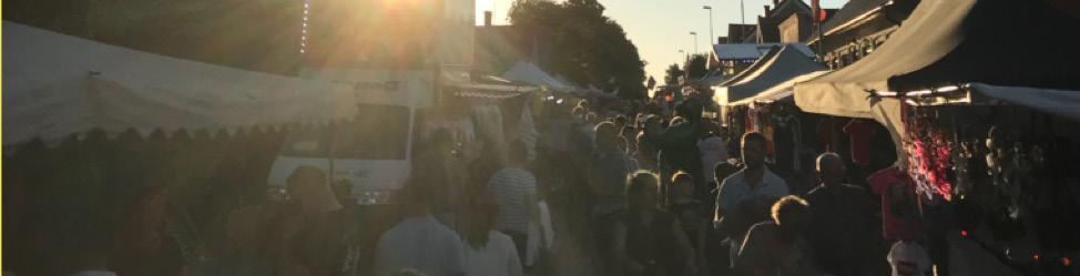 4 juni - Kväll på Hörby marknad Varje år är det marknad i Hörby i 2 dagar.