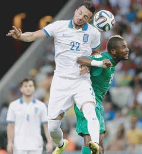 10 FUTBAL streda 25. 6. 2014 Ani jedno mužstvo nechcelo príliš riskovať.