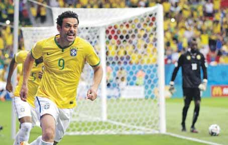 www.sport.sk FUTBAL 5 Líder brazílskej ofenzívny strelil stý gól MS 2014 a navyše to bolo v jubilejnom stom zápase Brazílie v histórii svetových šampionátov. Bol to náš najlepší výkon.