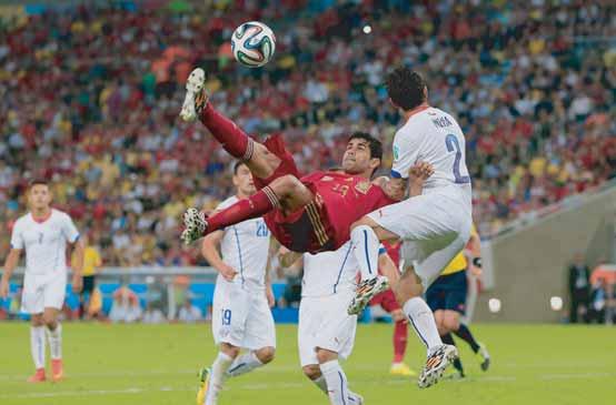 V osemfinále by sa stretli s Brazíliou. A 70 000 divákov by skandovalo to, čo si Diego Costa vypočul v dvoch zápasoch skupinovej fázy.