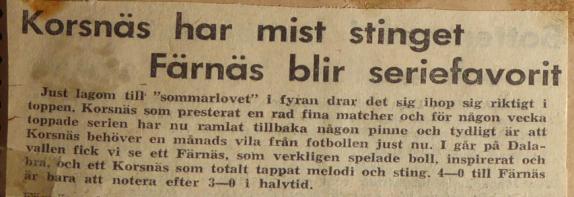 Färnäs tog femte raka. Forssa lätt match, 4-0 Inte heller Forssa lyckades stoppa Färnäs framfart i div.