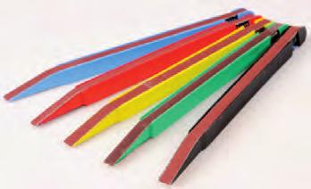 Puts- och slipverktyg Slipband med praktisk och smidig hållare För enkel putsning/bearbetning