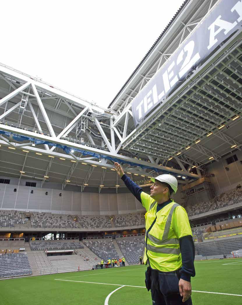 SOMMAR- ERBJUDANDE Nr 2 2013 Tele2 Arena öppnar upp med hjälp av Dematek Rätt storlek för varje