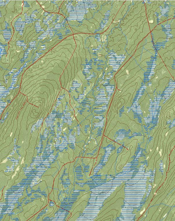 NR 2014625 Bilaga 1 Naturreservatet Grundträskån Area ca 382 ha Skala 1:30 000 Grundträskån Copyright