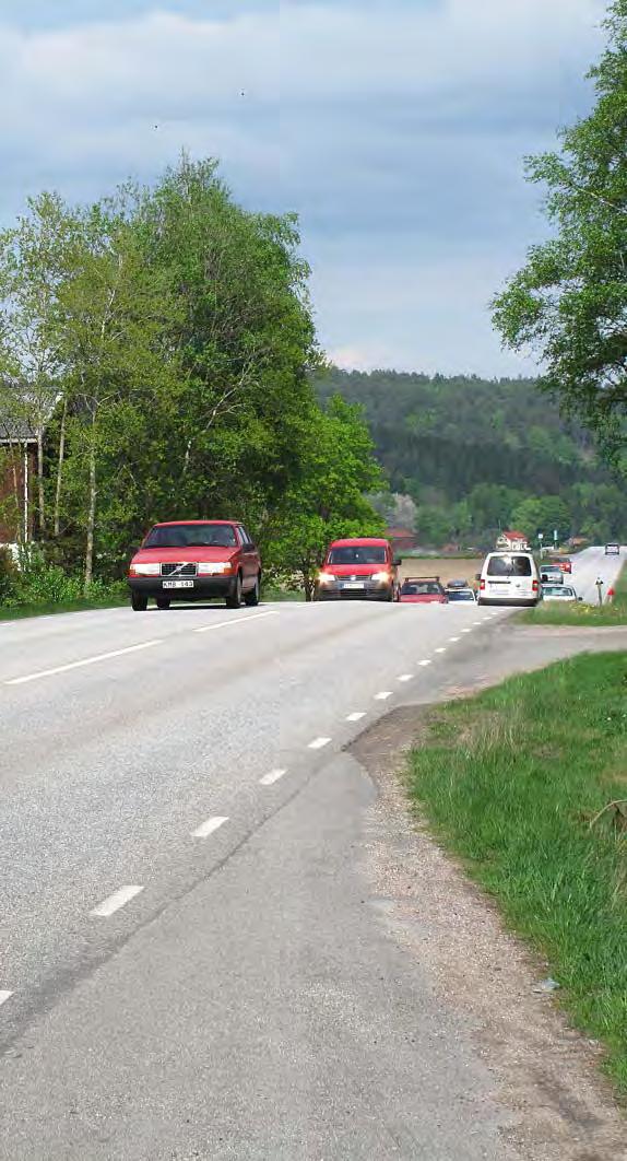 Boendemiljö - Trafikbuller Beräkning av trafikbuller för nollalternativ och nysträckning av väg 161 Vid nyanläggning av väg ska bulleråtgärder vidtas där riktvärden överskrids 55 decibel