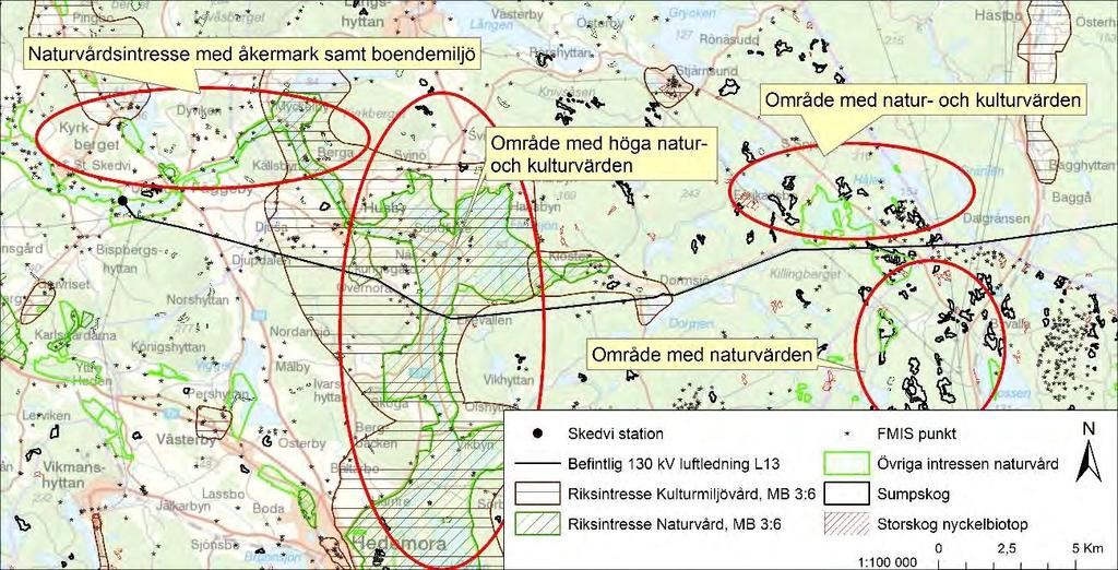 3.3 Studerade alternativ Föreliggande MKB omfattar alternativa sträckningar och alternativa tekniska lösningar i Uppsala län sträckan Bredforsen Söderfors med anledning av Tierps kommun och Uppsala