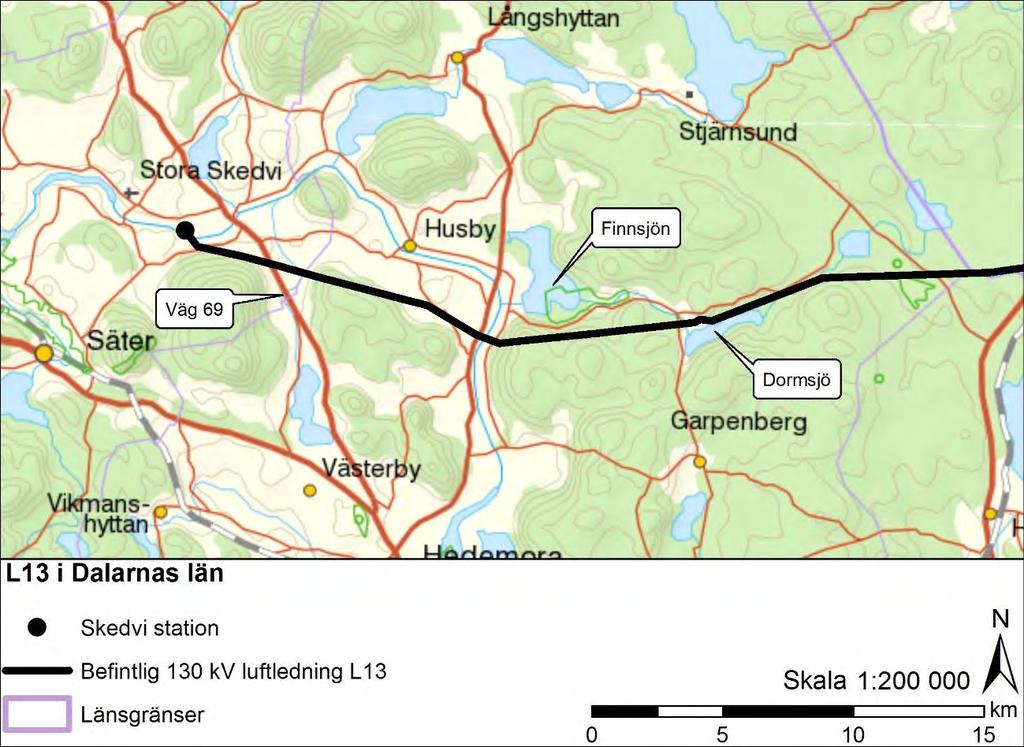4. Beskrivning av befintlig ledning 4.