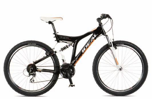 dirt full suspension Bump Ram: Aluminium 7005 Dirt Jump, 38-42 cm, vit