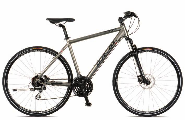 Rek. cirkapris: 6 295 kr Cityrun Ram: Aluminium 7005, 46-50-54-58 cm, brun Gaffel: Stel, aluminium Växel: Shimano New Alivio/Altus Rek.