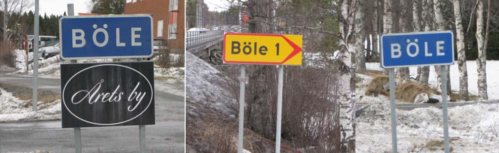 Det är inte bara vägar som det finns en risk att förväxla. I många fall finns det orter eller hussamlingar som har samma namn. Bara i Jämtland finns det exempelvis över 200 Böle och över 100 Bye.