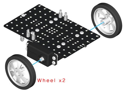 RaceBot 4 Montera hjulen