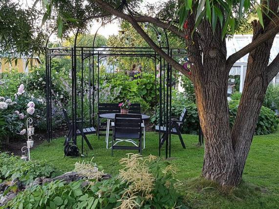 Några av de trädgårdar som visades under sommaren 2017 Annika