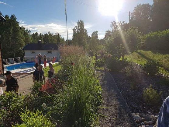 Strandbergs tomt på Prästbordet fick vi se lösningar på vad som kan