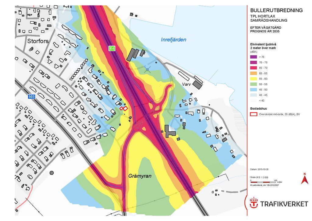 Trafikbuller Ekvivalent ljudnivå