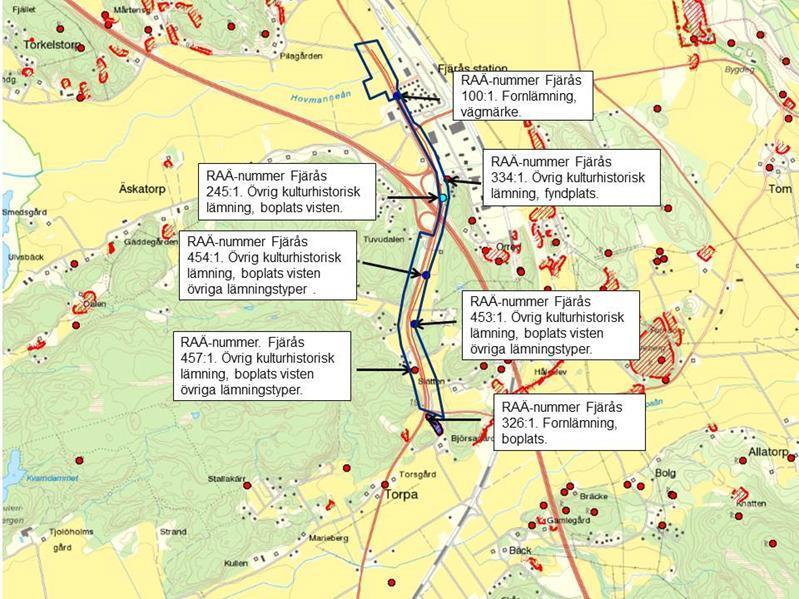 6.4 Presentation av projektet Natur och kultur Fornlämningar Kulturhistoriska