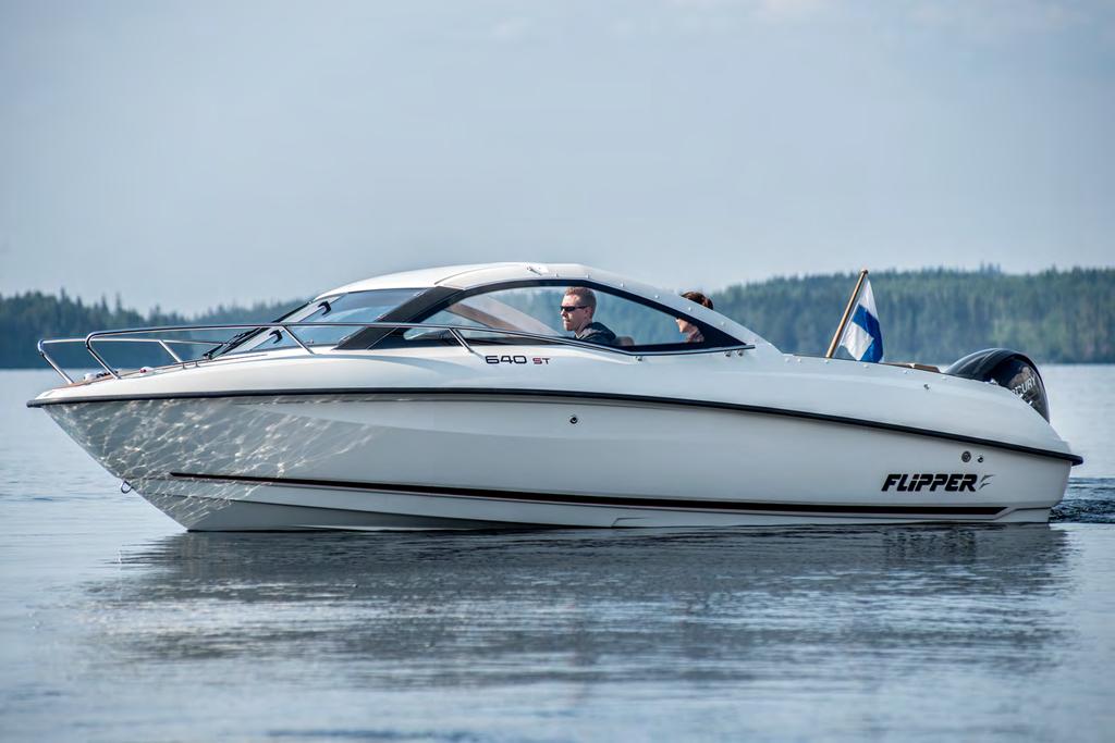 STÖRRE ÄN DU TROR! FLIPPER 640 ST med Mercury F115 EFI CT 499 900.- Ord. pris: 560 700.