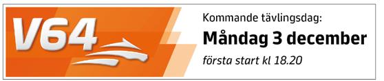 Start : LOPP 9 Bankod 8 b -åriga och äldre.00 -.7.000 kr. 60 m. Autostart. Pris:.000-.00-8.000-.00-.00-.00- (.00)-(.00) kr. Hederspris till segrande hästs ägare. 00 M 000 M S 00 M www.hast-shop.