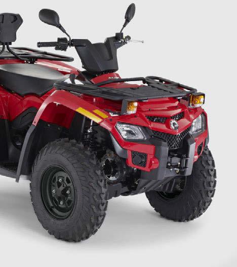 OUTLANDER MAX 500 DPS T OUTLANDER 400 T ATV OCH SSV 04 ¹Finns som EU-godkänd vägmodell.