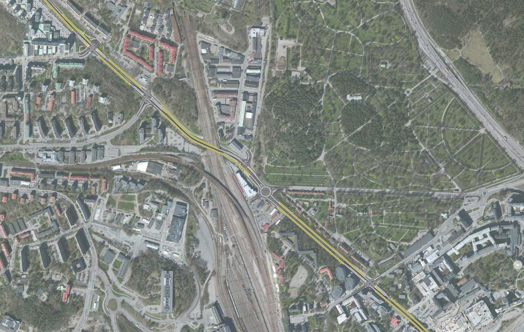 12(24) 3.4 Åtgärdspaket Solnavägen Paketet består av busskörfält i båda riktningarna längs Solnavägen på sträckan mellan Frösundaleden och Solnabron.