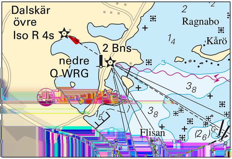 2018-08-23 9 Nr 717 Bergkvara Sjöfartsverket. Publ. 22 augusti 2018 * 13197 Sjökort: 742 Sverige. Södra Östersjön. Karlshamn. Västra Bokö. Rörledning.