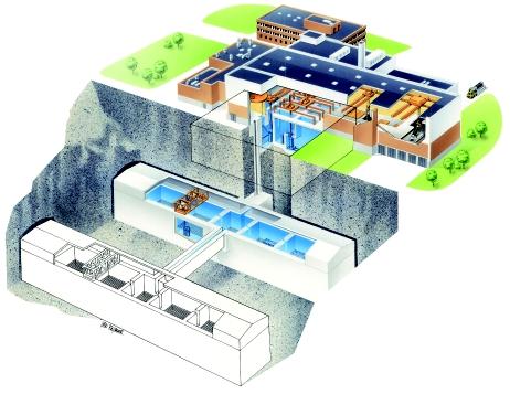 3.3 SKB:s anläggningar i kommunen 3.3.1 CLAB CLAB ligger vid Oskarshamns kärnkraftverk på Simpevarpshalvön.