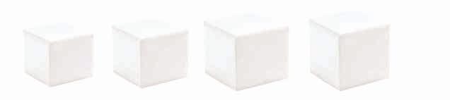 Kub och Cylinder Välj Mellan två olika former Produktinformation Printade sittmöbler i form av kuber eller