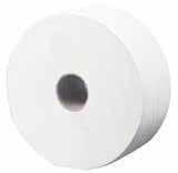 64 rullar Extra fint, mjukt vitt 2-lagers toalettpapper av 100% nyfiber. Varje rulle innehåller hela 34,3 meter extra mjukt papper och motsvarar 2 st vanliga toalettrullar.