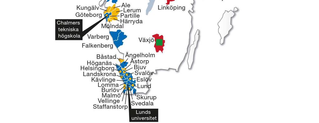 Anordnar konferenser och seminarier workshops med VA-organisationer som målgrupp Stark koppling till grundutbildning