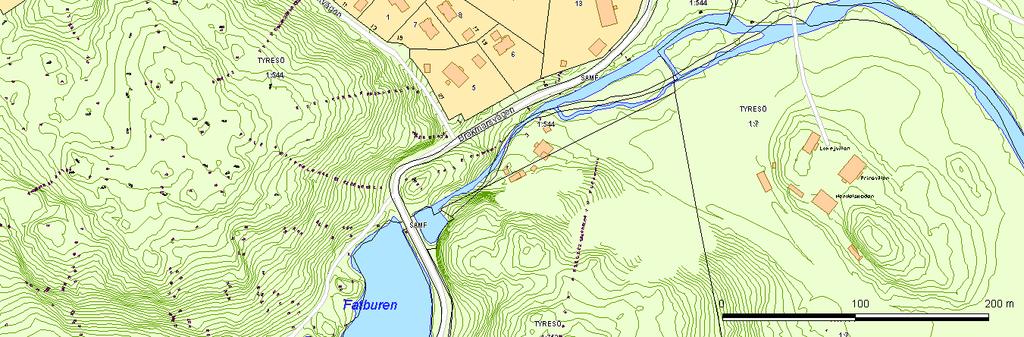 Under ombyggnationen av Brakmarsvägen kommer trafiken att ledas via Brinkvägen och Kyrkvägen (se bild nedan) till Brakmarsvägen, vilket innebär att de fastigheter som ligger i anslutning till