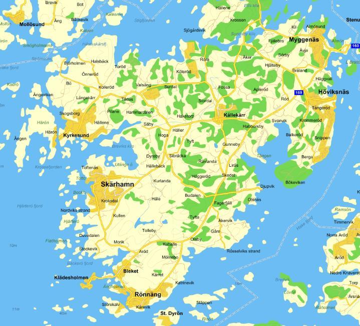 1 Inledning En ny detaljplan för gamla Höviksnäs, Hövik 3.23 m.fl. håller på att tas fram.