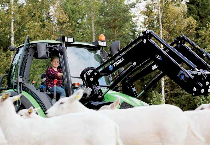 Slitstarka Trima-fördelar REJÄLA, PLIKTTROGNA TRIMA Våra Trima-lastare är byggda för att leverera högsta möjliga produktivitet och användarnytta över lång tid.