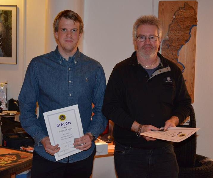 När det gäller våra aktiva så delades det mest prestigefyllda priset "Årets tävlingspretation" ut till Markus Andersson för hans Guld-trippel i