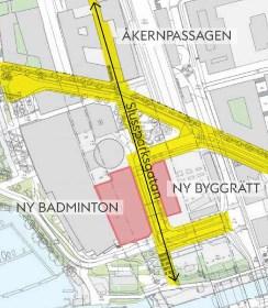 Sida 8 (13) utreder och redovisar en alternativ lösning med en gång- och cykelramp direkt upp till pendlingstråket på Götgatan Sammanfattningsvis anser trafikkontoret att ambitionen gällande gång-