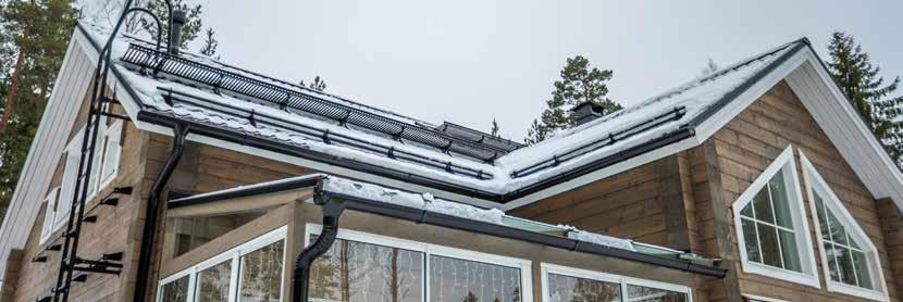 Taksäkerhetsprodukter Våra taksäkerhetsprodukter håller folk och snö på taket!