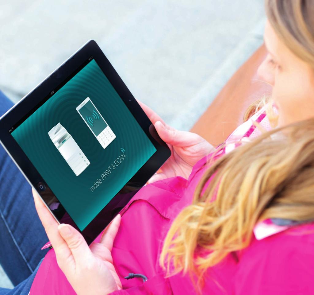 52 % av de som använder smartphones i arbetet vill kunna skriva ut från sina enheter, men kan inte.