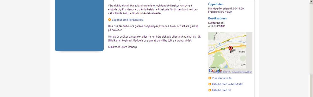 Dokument nr : Version: Status: Sida: 1,0 24(24) Dokumenttyp: Rapport: Uppföljningsrapport Allmäntandvård FTV VGR Kvalitetsuppföljning God tandvård 2013 Utfärdat av: Datum: Anders Ljungné 2013-11-12 6.