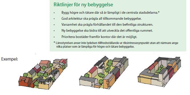 Strategier för delområden Att bygga högt ger ingen stadskvalitet i sig Att bara bygga en gata gör