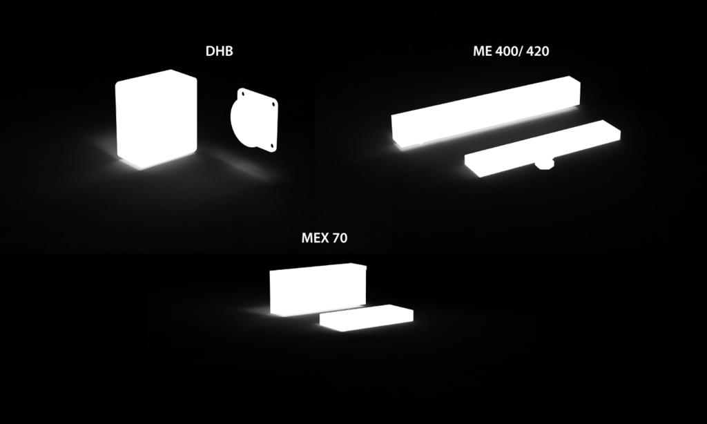 Frp Distanskonsol DFS För montage på golv, vägg, eller tak DHB DFS 1 Vinkelkonsolsats MBA