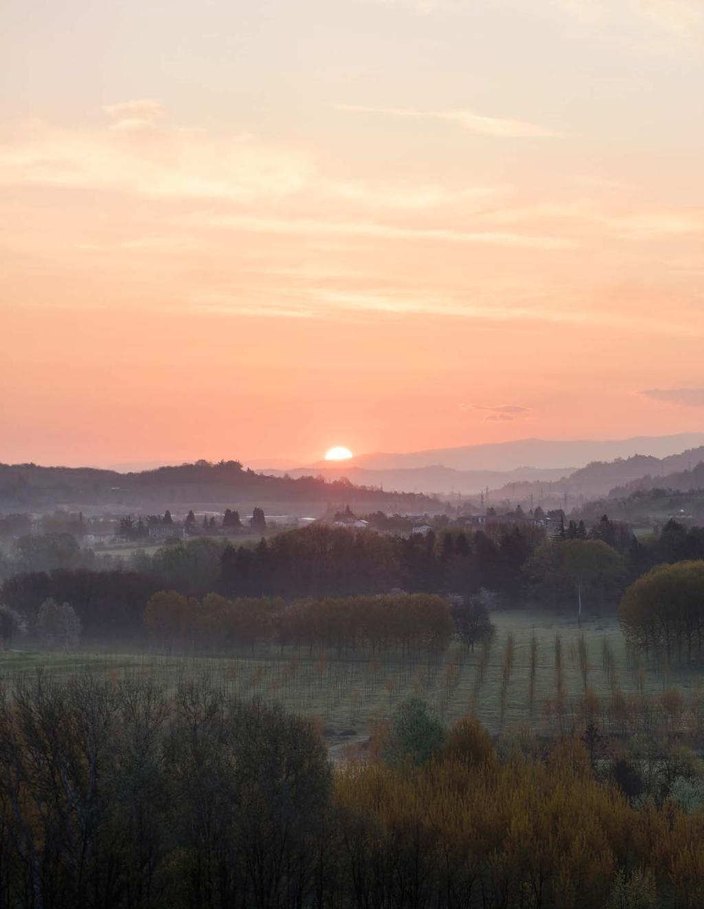 Drömmen om Piemonte På en sluttning i norditalienska Piemonte tronar Villa La Madonna, en liten vingård med makalös utsikt över