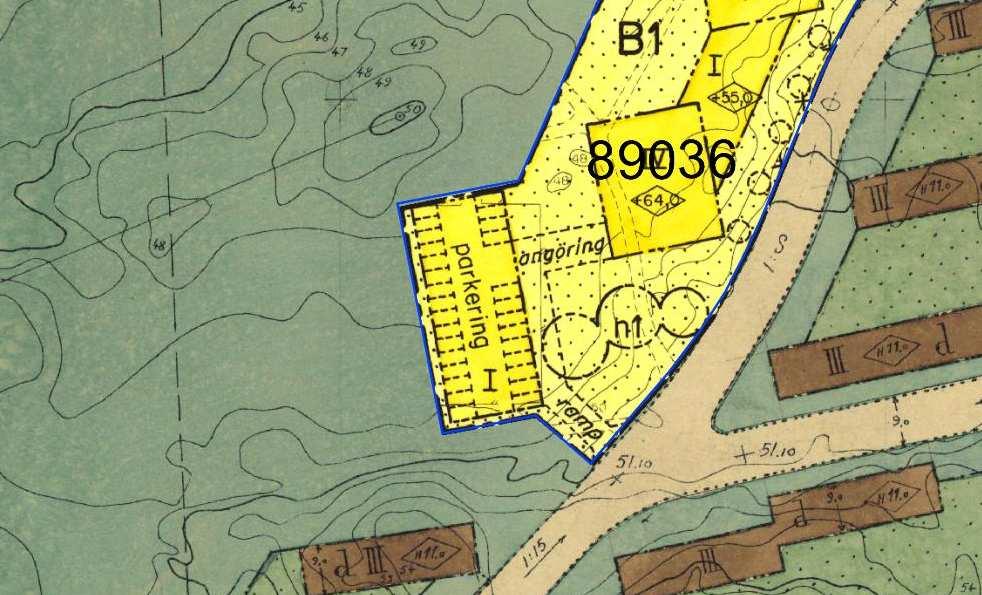 Sida 4 (13) Aktuell del av gällande stadsplan Pl 2044. Kommunala beslut i övrigt Gångvägen direkt väster om planområdet är ett s.k. Stockholmsstråk.