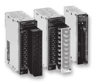 Serie CJ digitala I/O-moduler 8 till 64 punkter per modul ingång, utgång eller blandat Digitala I/O-moduler används som PLC-gränssnitt för att skapa snabb, tillförlitlig sekvensstyrning.