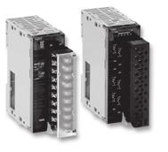 CJ-seriens analoga I/O-moduler och reglermoduler Från grundläggande analoga I/O till avancerad temperaturreglering Serie CJ1 erbjuder ett brett sortiment av analoga ingångsmoduler, som passar för