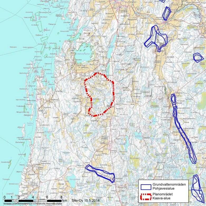 42 / 72 Vindkraftsområdet i Härkmeri är effektivt dräneringsdikat. I södra halvan av objektet består ungefär hälften av markområdet av torvmarker, men nästan alla är utdikade.