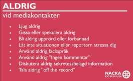 Om människor vet vad som har hänt, händer och kommer att hända så kan de fokusera på sin egen uppgift och hur de påverkas av situationen.