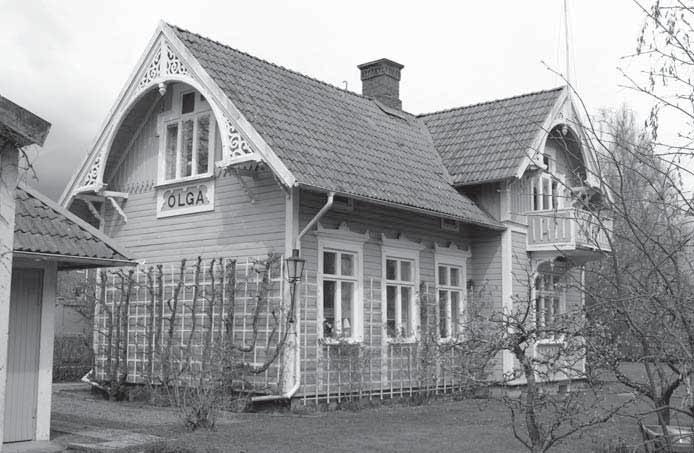 10.14 Villa Olga AB Wretens Mejeriers avd i Hjo. Arkivfoto Västergötlands Museum. Villa Olga 2005.